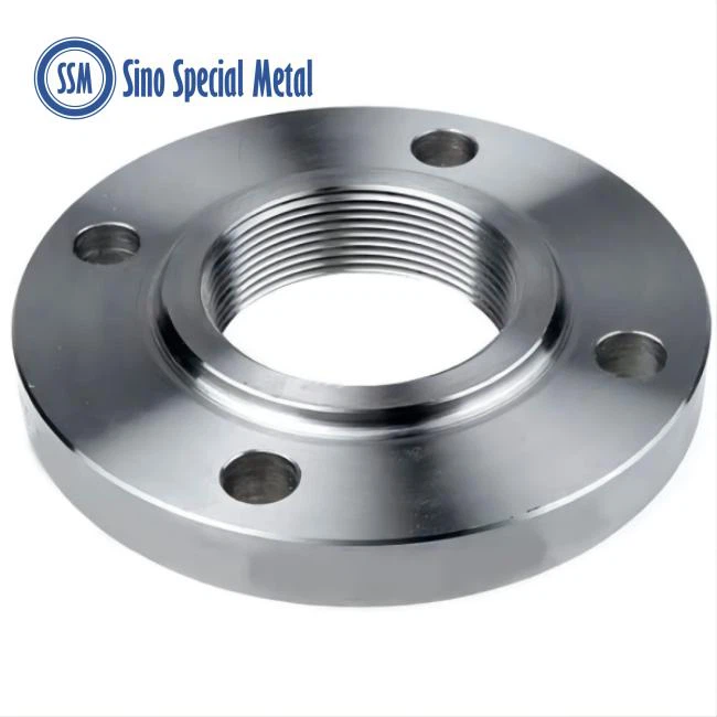 DIN 2565-2569 UNS N02200 JIS NW 2200 WNR 2.4066 Nickel 200 Threaded Flanges With Neck