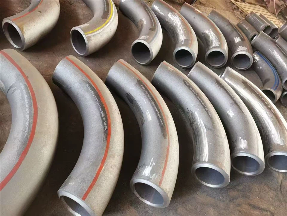 90° DN250 SCH 160 3D 15° Elbow