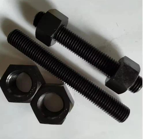 ASTM A193 B7 Full Threaded Stud Bolts With ASTM A194 2H Heavy Hex Nuts