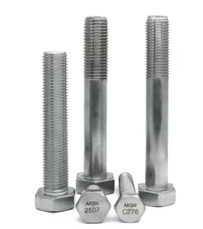 Nickel Alloy Bolts | Monel 400 / C276 Hex Bolts