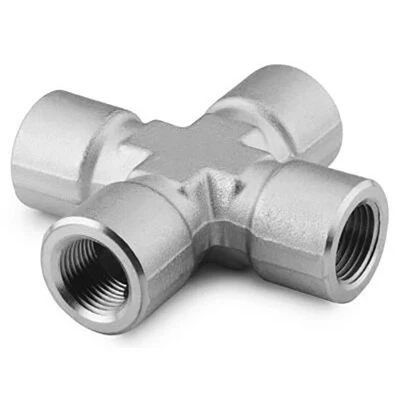 Stainless Steel Female Threaded Cross – High Performance Stainless Steel Pipe Fittings