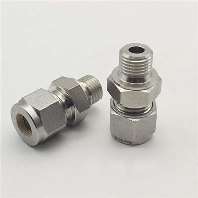 Stainless Steel Male Thread Compression Tube Adapter – High Performance Tube Fittings