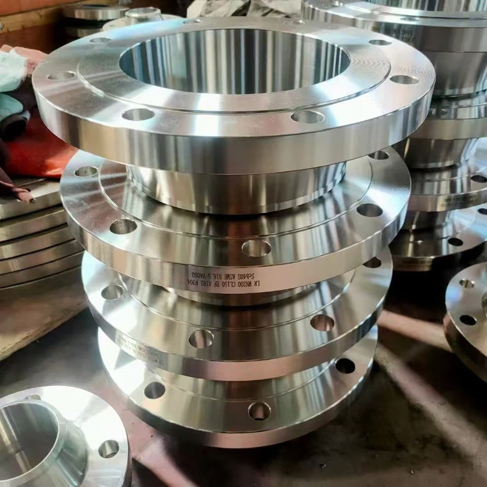 Weld Neck Raised Face (WNRF) DN200 Class 150 F304 Flange